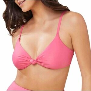 Andie The Santorini Top Women Sz XL Classic Triangle Bikini Adjustable Straps